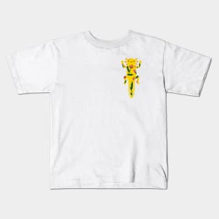 I love my small, Yellow Axolotl Kids T-Shirt